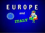 Европа и Италия / Europe & Italy (1999)