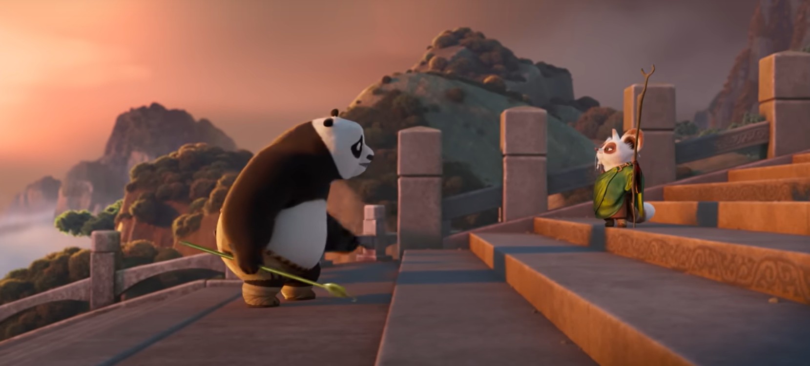 Кадр из фильма Кунг-фу Панда 4 / Kung Fu Panda 4 (2024)