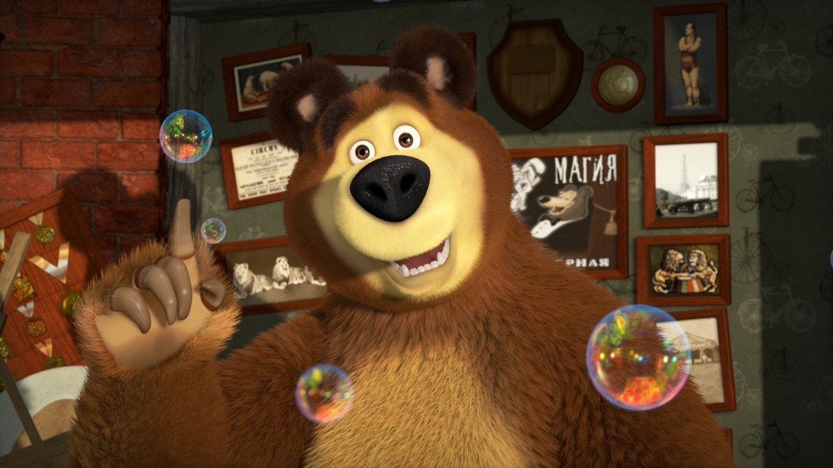 Кадр из фильма Маша и медведь. Новые истории (2017)