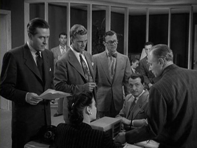 Кадр из фильма Большие часы / The Big Clock (1948)