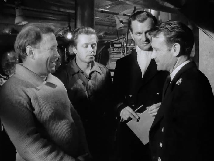 Кадр из фильма Операция «Катастрофа» / Morning Departure (1950)