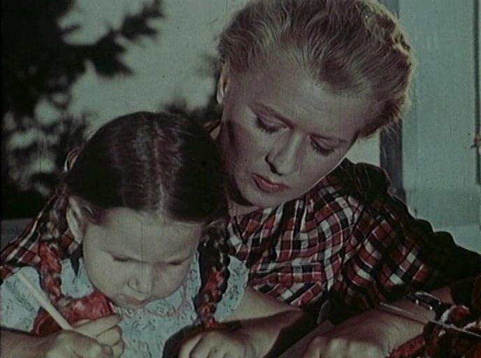 Кадр из фильма В мирные дни (1950)