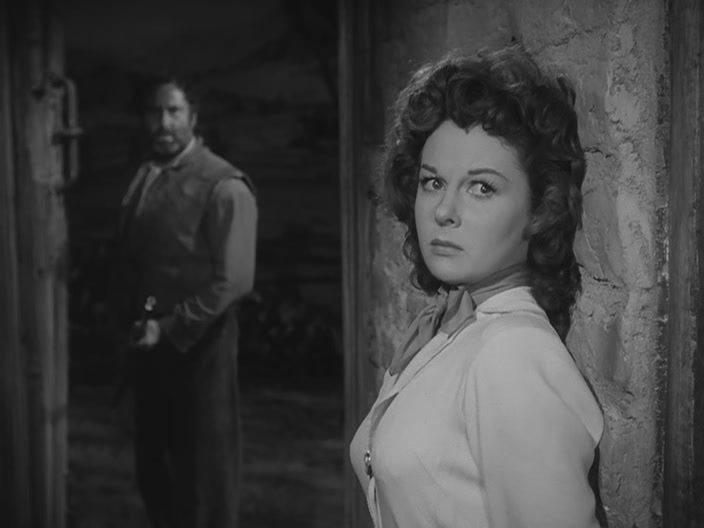 Кадр из фильма Нападение на почтовую станцию / Rawhide (1951)