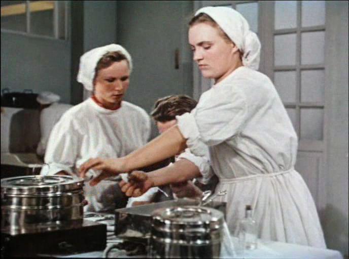 Кадр из фильма Сельский врач (1952)