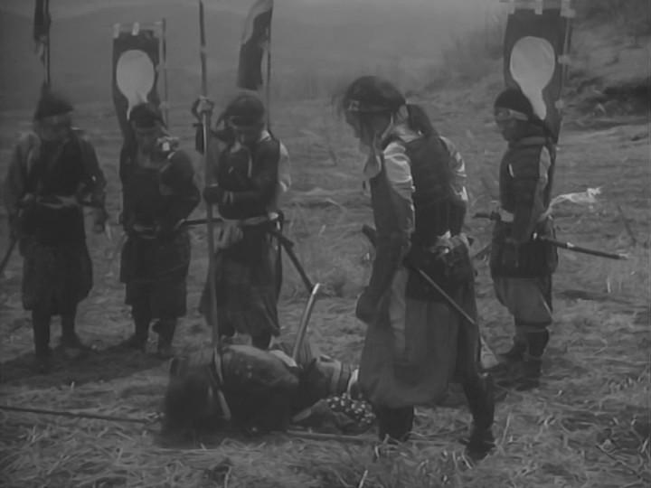 Кадр из фильма Бродяги Сэнгоку / Sengoku burai (1952)