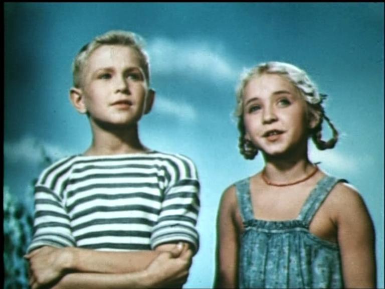 Кадр из фильма Огни на реке (1953)