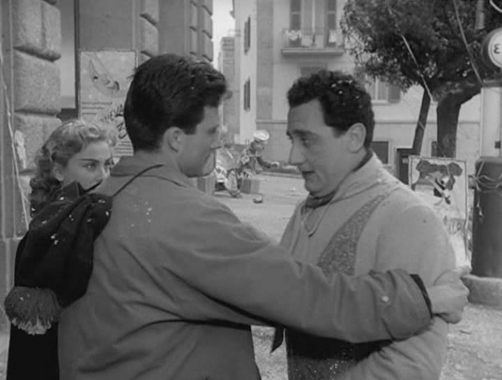 Кадр из фильма Маменькины сынки / I vitelloni (1953)