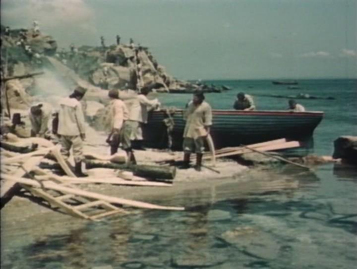 Кадр из фильма Корабли штурмуют бастионы (1953)