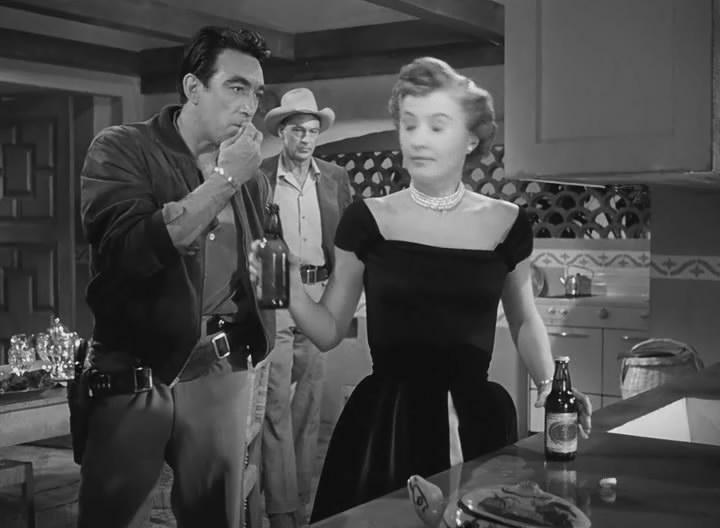 Кадр из фильма Дующий ветер / Blowing Wild (1953)