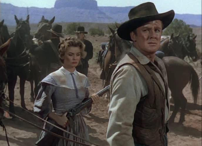 Кадр из фильма Осада на Красной реке / Siege at Red River (1954)