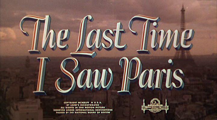 Кадр из фильма Последний раз, когда я видел Париж / The Last Time I Saw Paris (1954)