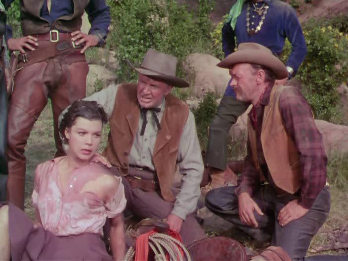 Кадр из фильма Четверо у границы / Four Guns to the Border (1954)