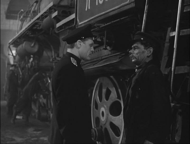 Кадр из фильма Зелёные огни (1955)