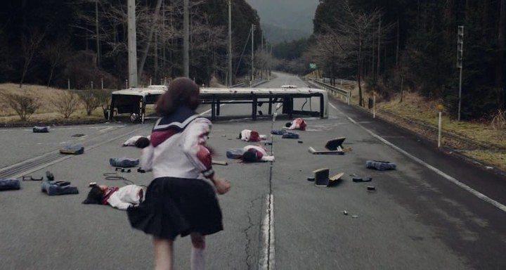 Кадр из фильма Догонялки со смертью / Riaru Onigokko (2015)