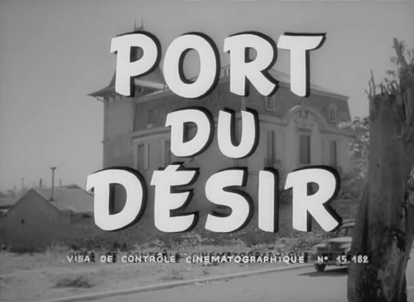 Кадр из фильма Порт желаний / Port du désir (1955)
