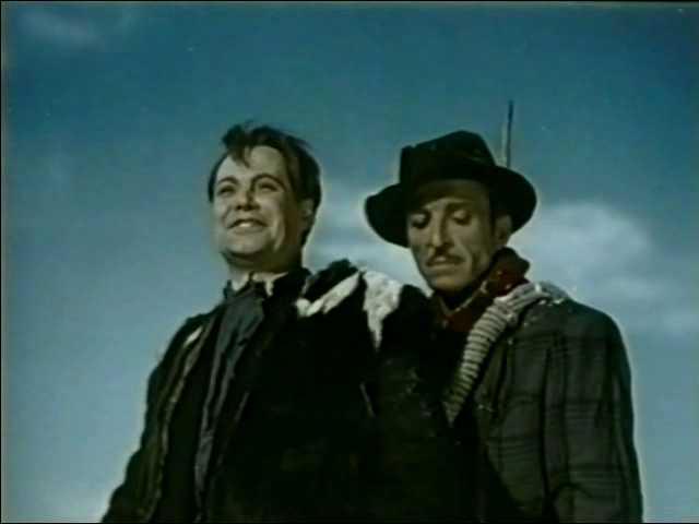Кадр из фильма Призраки покидают вершины (1955)