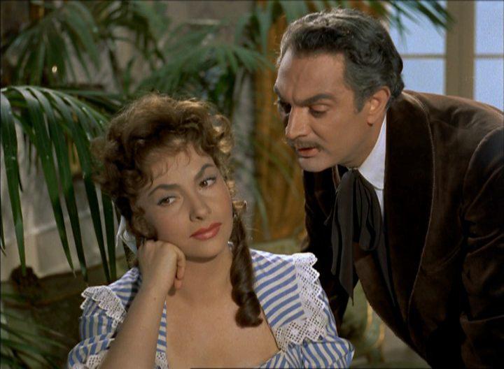 Кадр из фильма Красивая, но опасная / La donna più bella del mondo (Lina Cavalieri) (1955)