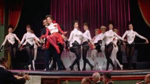 Кадры из фильма Девушка в розовом платье / The Girl in the Red Velvet Swing (1955)
