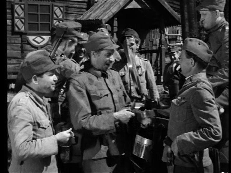 Кадр из фильма Неизвестный солдат / Tuntematon sotilas (1955)