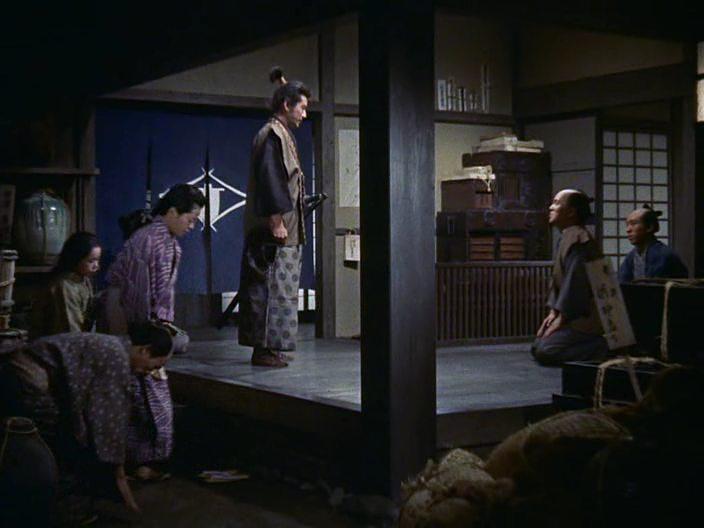 Кадр из фильма Самурай 3: Поединок на острове / Miyamoto Musashi kanketsuhen: kettô Ganryûjima (1956)
