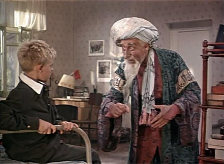 Кадр из фильма Старик Хоттабыч (1956)