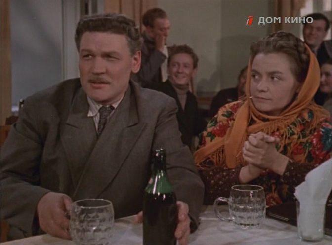 Кадр из фильма Полюшко-поле (1956)