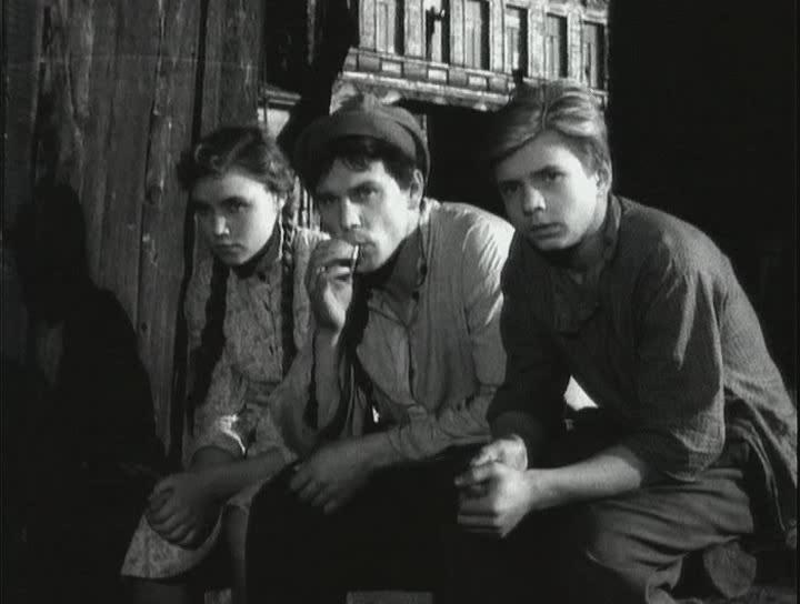 Кадр из фильма Они были первыми (1956)