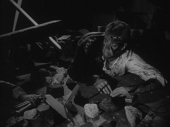 Кадр из фильма Годзилла, король монстров! / Godzilla, King of the Monsters! (1956)