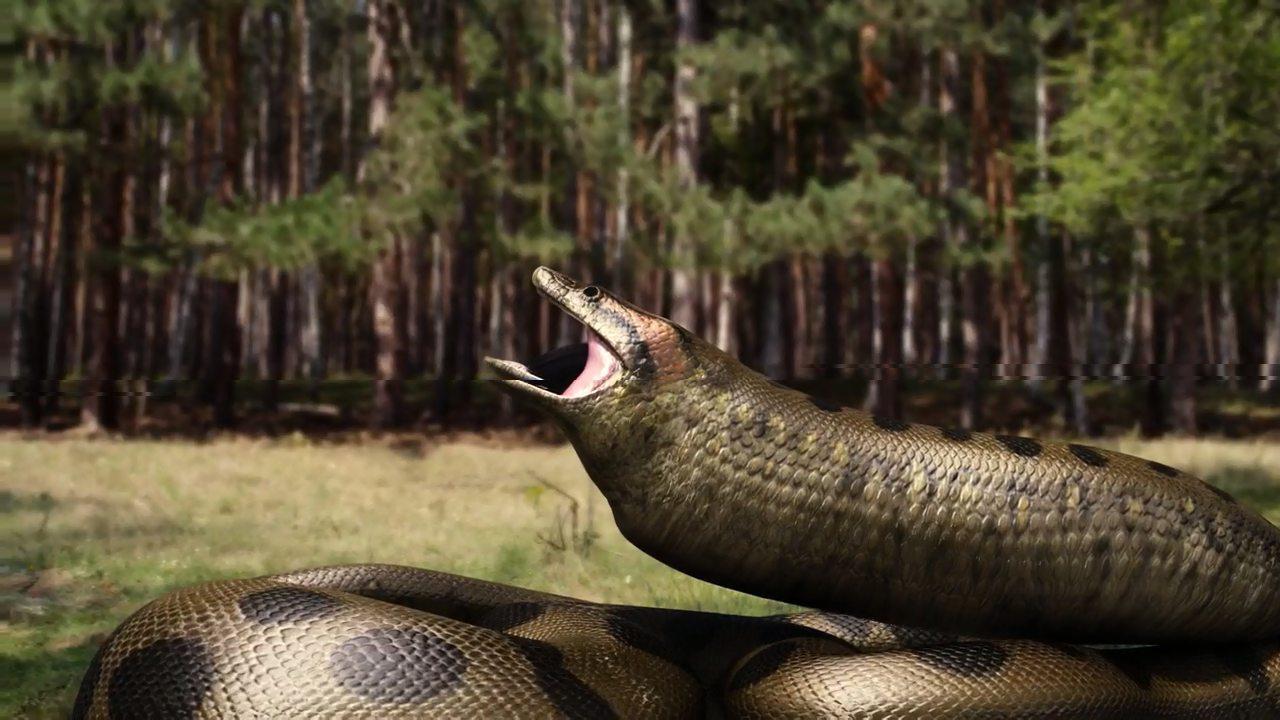 Кадр из фильма Озеро страха: Анаконда / Lake Placid vs. Anaconda (2015)
