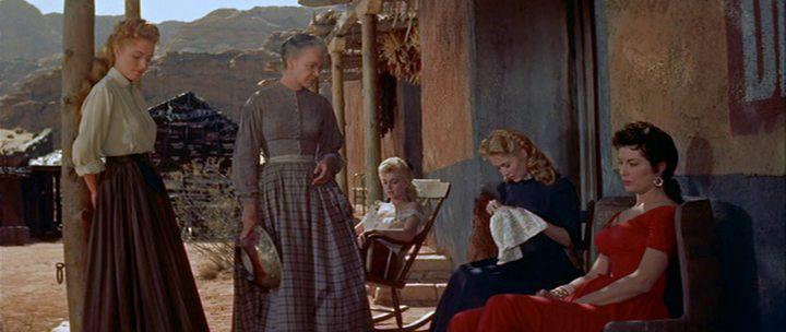 Кадр из фильма Король и четыре королевы / The King and Four Queens (1956)