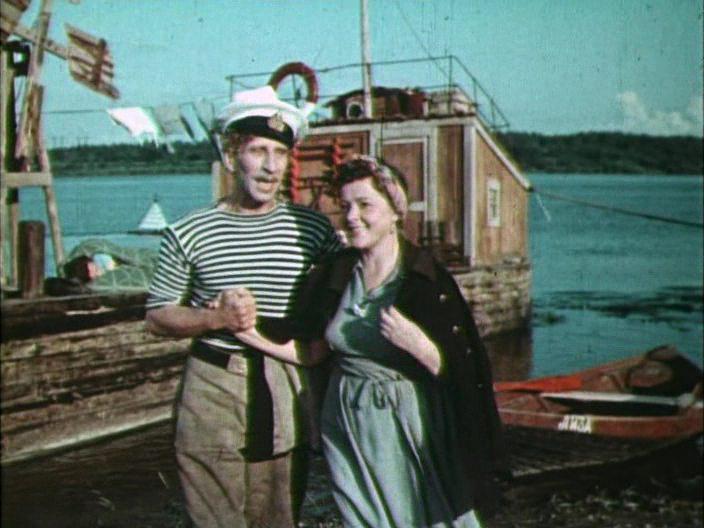 Кадр из фильма Медовый месяц (1956)
