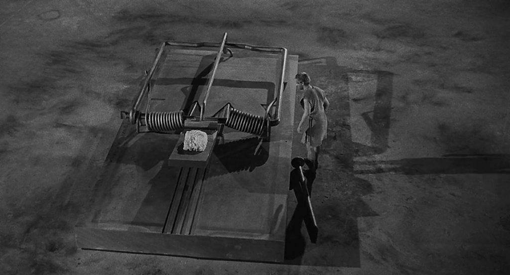 Кадр из фильма Невероятно худеющий человек / The Incredible Shrinking Man (1957)