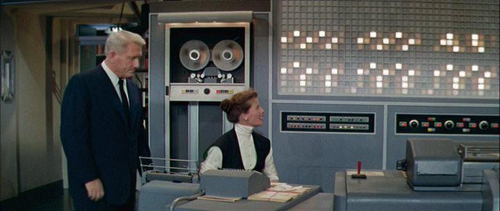 Кадр из фильма Кабинетный гарнитур / Desk Set (1957)