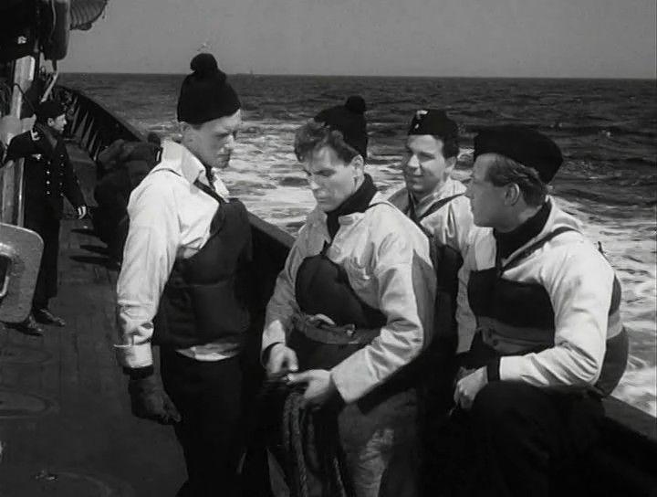 Кадр из фильма Акулы и мелкие рыбёшки / Haie und kleine Fische (1957)