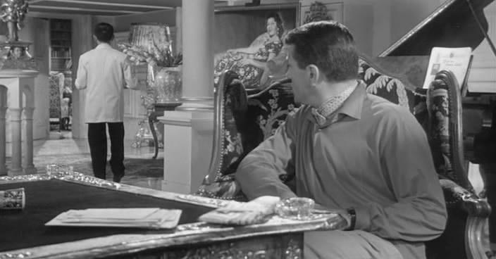 Кадр из фильма Нищий и красавица / Une manche et la belle (1957)