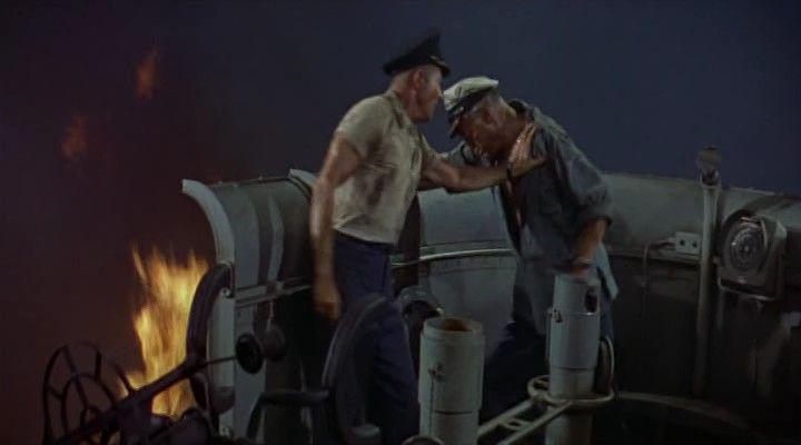 Кадр из фильма Под нами враг / The Enemy below (1957)