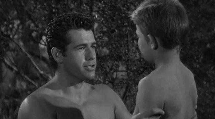 Кадр из фильма Тарзан и охотники с капканами / Ghostbusters (1958)