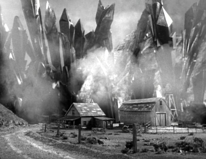 Кадр из фильма Монстры-монолиты / The Monolith Monsters (1958)