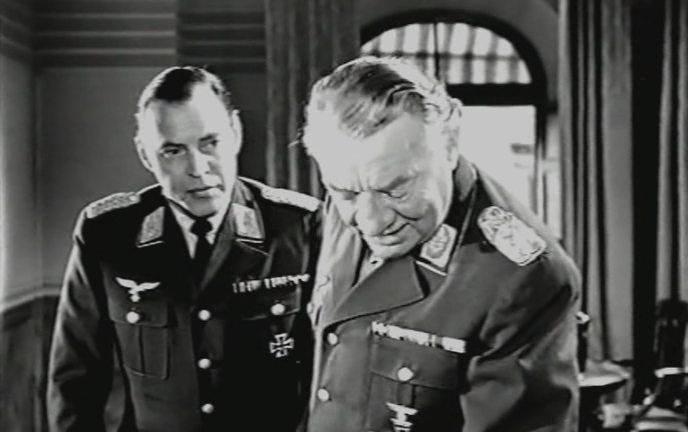 Кадр из фильма Зелёные дьяволы Монте-Кассино / Die grünen Teufel von Monte Cassino (1958)