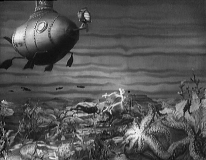 Кадр из фильма Тайна острова Бэк-Кап / Vynález zkázy (1958)