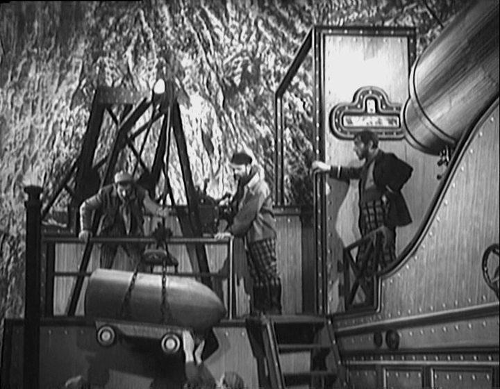 Кадр из фильма Тайна острова Бэк-Кап / Vynález zkázy (1958)