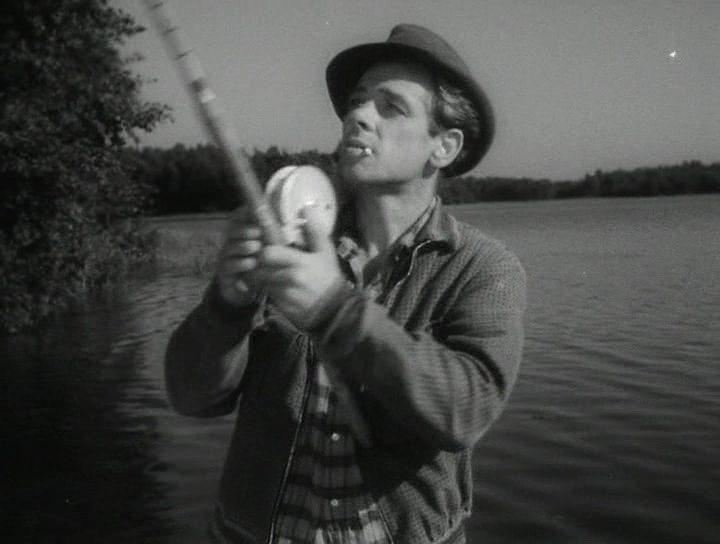 Кадр из фильма Ночной гость (1958)