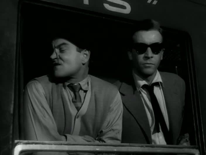 Кадр из фильма Загадочный пассажир / Pociag (1959)
