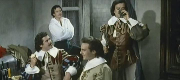 Кадр из фильма Три мушкетера / Les trois mousquetaires: Première époque - Les ferrets de la reine (1961)