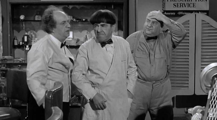 Кадр из фильма Трое комиков встречают Геркулеса / The Three Stooges Meet Hercules (1962)