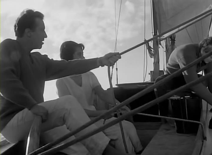 Кадр из фильма Нож в воде / Nóz w wodzie (1962)