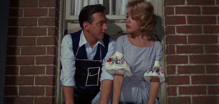 Кадр из фильма Если отвечает мужчина / If a Man Answers (1962)