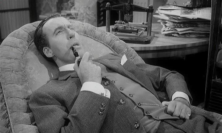Кадр из фильма Шерлок Холмс и смертоносное ожерелье / Sherlock Holmes und das Halsband des Todes (1962)