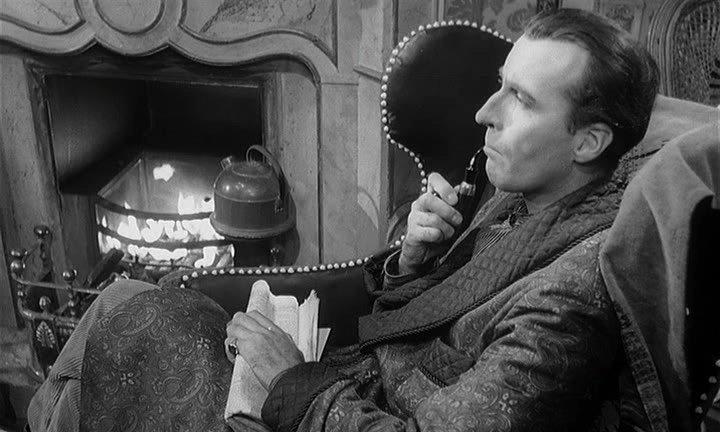 Кадр из фильма Шерлок Холмс и смертоносное ожерелье / Sherlock Holmes und das Halsband des Todes (1962)