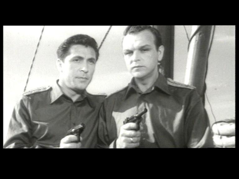 Кадр из фильма Юнга со шхуны "Колумб" (1963)